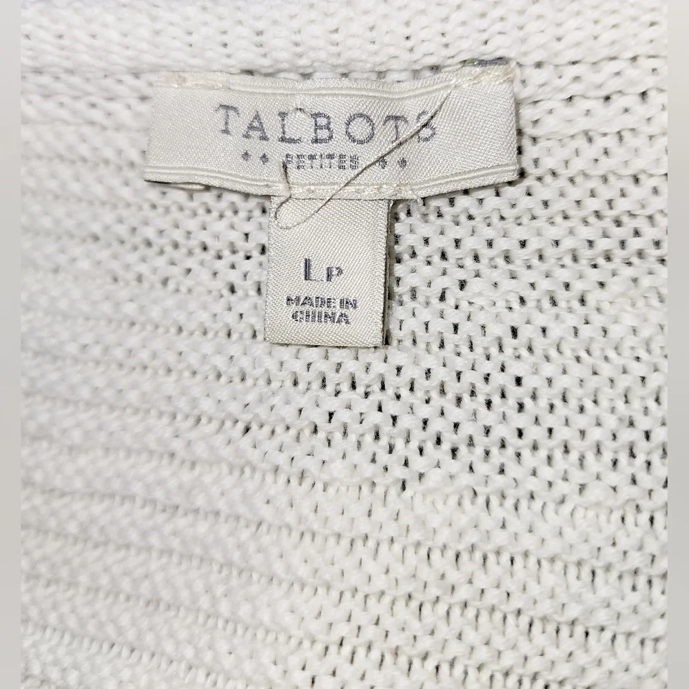 TALBOTS RIBBED SWEATER